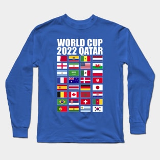 World Cup Flag Team Long Sleeve T-Shirt